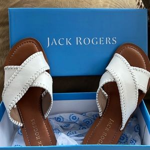 Jack Rogers sloane X band sandles. Size 8